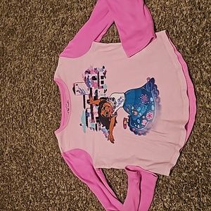 Disneys Encanto girls youth sz 10 long sleeve soft pajama top